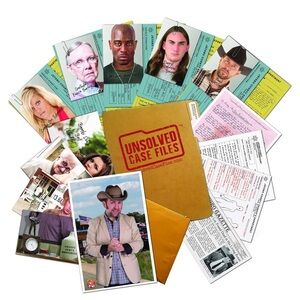 Brand new unopened Unsolved Case Files- Buddy Edmunds.